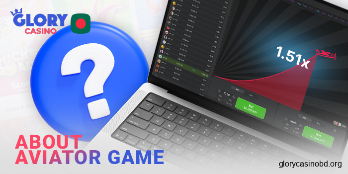 About the Aviator crash game for Glory Casino players