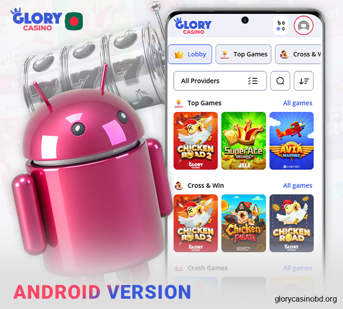 Glory Casino Android app - download and install