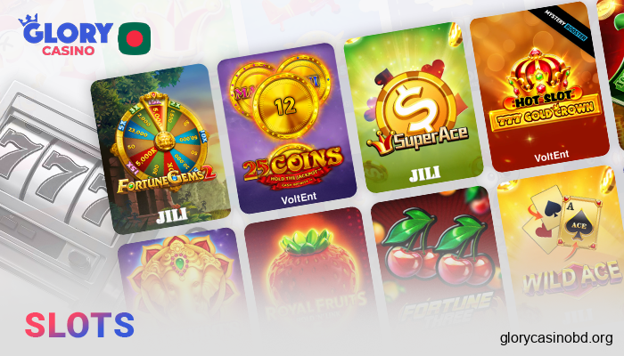 Play online slots at Glory Casino Bangladesh