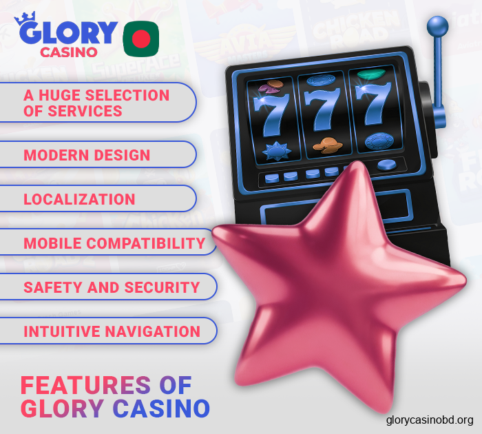 Advantages of Glory Casino Online for Players from Bangladesh